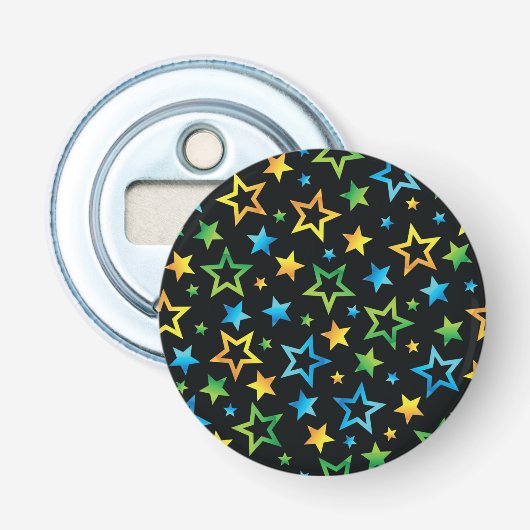 Décapsuleur Motif d'étoiles (Devant)