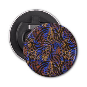 Décapsuleur Motif d'impression Leopard et Zebra