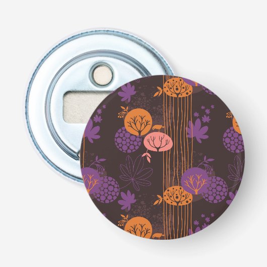 Décapsuleur Motif floral 2 3 (Devant)