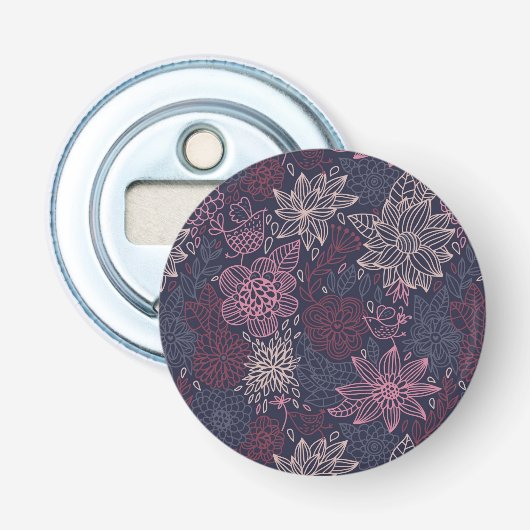 Décapsuleur Motif floral 4 3 (Devant)