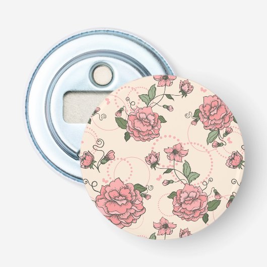 Décapsuleur Motif floral 5 2 (Devant)