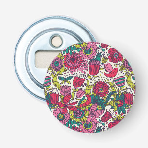 Décapsuleur Motif floral lumineux