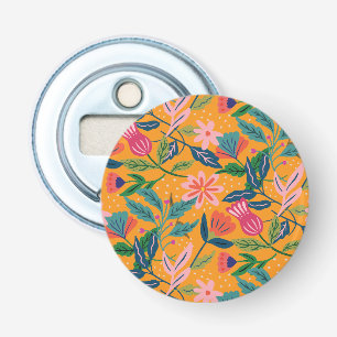 Décapsuleur Motif floral tropical moderne