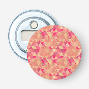 Décapsuleur Motif géométrique de fleur