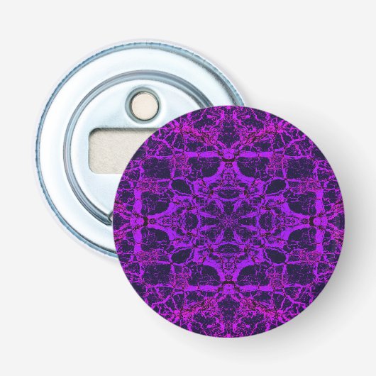 Décapsuleur Motif kaléidoscope violet (Devant)
