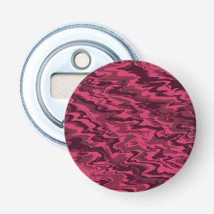 Décapsuleur Motif Liquide Ondulé Rose Foncé