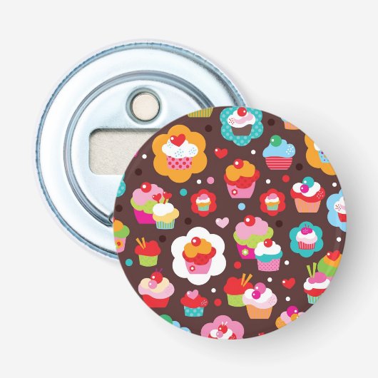Décapsuleur Motif mignon de gâteau de tasse (Devant)