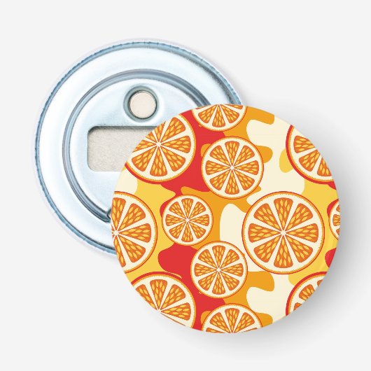 Décapsuleur motif orange (Devant)
