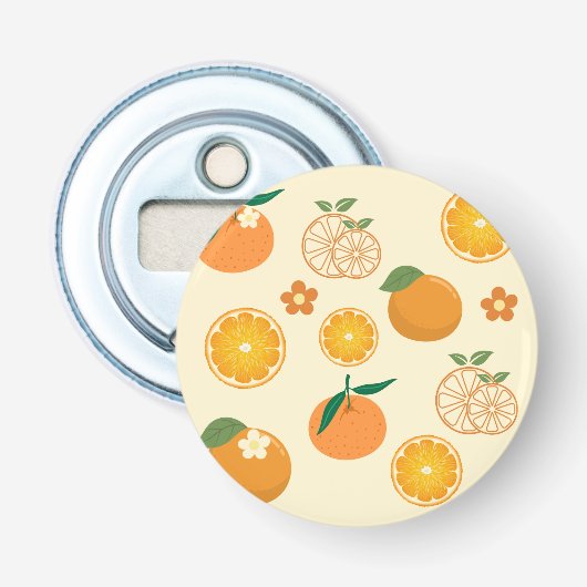 Décapsuleur Motif Oranges (Devant)