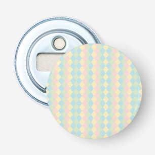 Décapsuleur Motif pastel de printemps/Pâques argyle