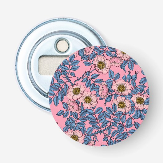 Décapsuleur Motif rose de chien (Devant)