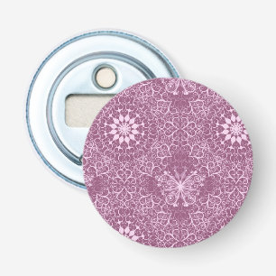 Décapsuleur Motif rose vintage