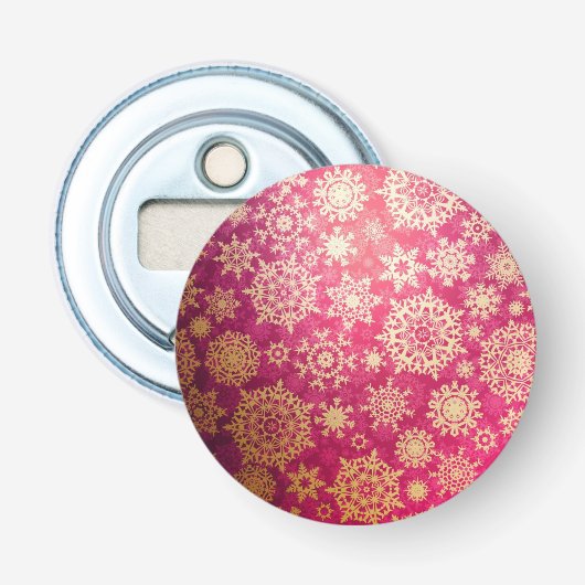 Décapsuleur Motif Snowflake (Devant)