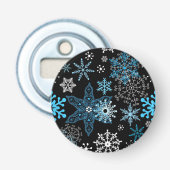 Décapsuleur Motif Snowflake (Devant)