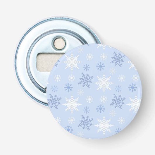 Décapsuleur Motif Snowflake (Devant)