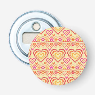 Décapsuleur Motif tricoté par Saint-Valentin