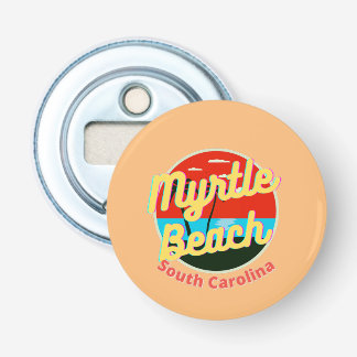 Décapsuleur Myrtle Beach South Carolina Retro Sunset
