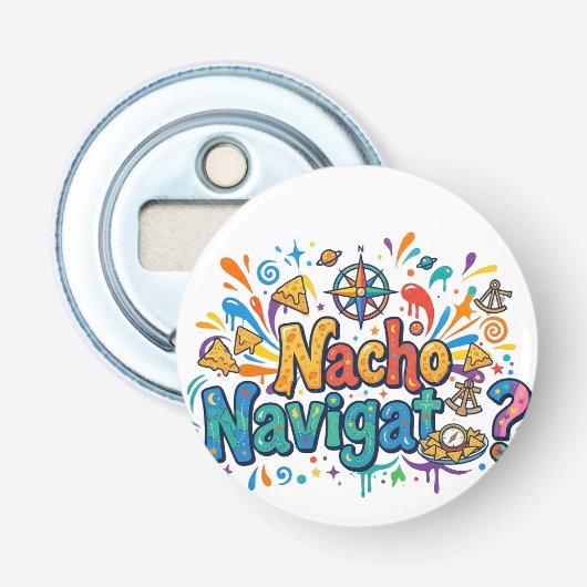 Décapsuleur Nacho Navigator – Le Capitaine Croquant de l'Avent (Devant)