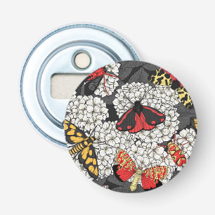 Décapsuleur Nappes phréatiques sur hydrangée blanche