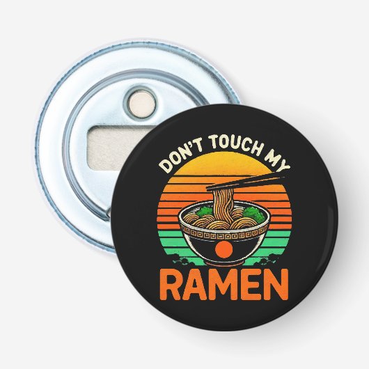 Décapsuleur N'approchez pas amateur de ramen (Devant)