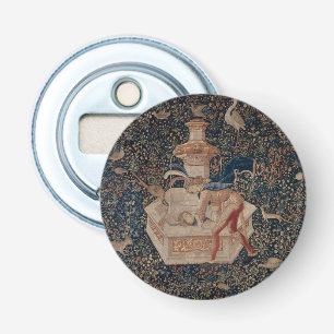 Décapsuleur Narcisse au Puits, Tapisserie Médiévale