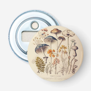 Décapsuleur Naturaliste de champignons vintages