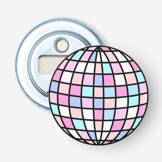 Décapsuleur Neon Super Disco Ball (Devant)