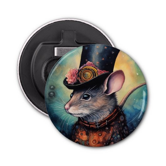 Décapsuleur Nibblenose Top Hat Steampunk (Devant)