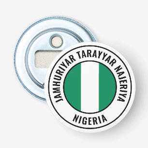 Décapsuleur Nigeria Drapeau magnifique Patriotic Bottle Ouvrir