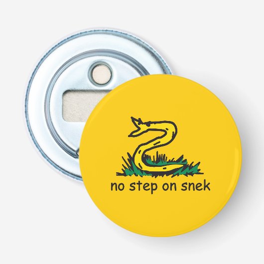 Décapsuleur No step on snek memes (Devant)