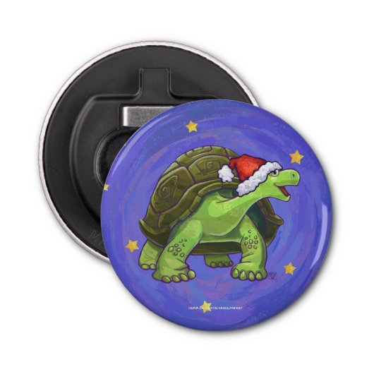 Décapsuleur Noël de la tortue nocturne étoilée (Devant)