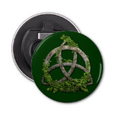 Décapsuleur Noeud celtique en pierre de trinité (Devant)