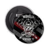 Décapsuleur Nom personnalisé Pompier Station du service d'ince (Devant)