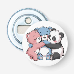 Décapsuleur Nounours mignons avec Panda