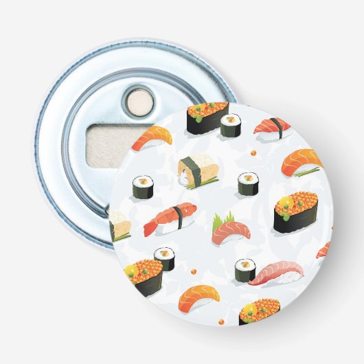 Décapsuleur Nourriture japonaise : Motif de sushi (Devant)