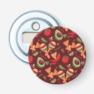 Décapsuleur Nourriture Mexicaine Rouge Et Verte