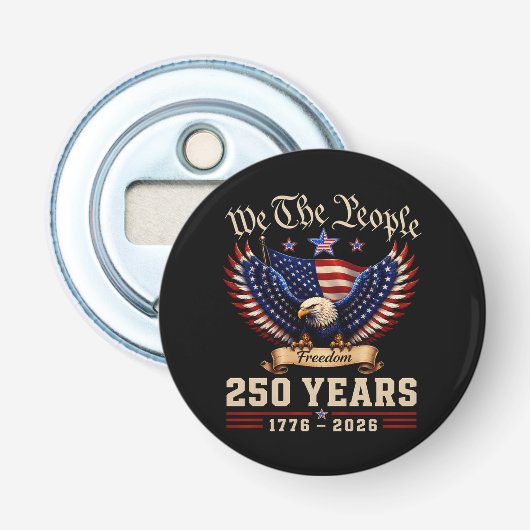 Décapsuleur Nous Le Peuple 250 Ans Aigle de la Liberté (Devant)