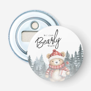 Décapsuleur Nous pouvons attendre le Baby shower d'hiver