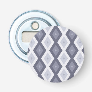 Décapsuleur Nuances de bleu gris motif diamant
