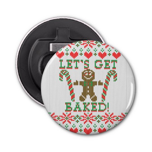 Décapsuleur Obtenons a fait le bonhomme en pain d'épice dit (Devant)