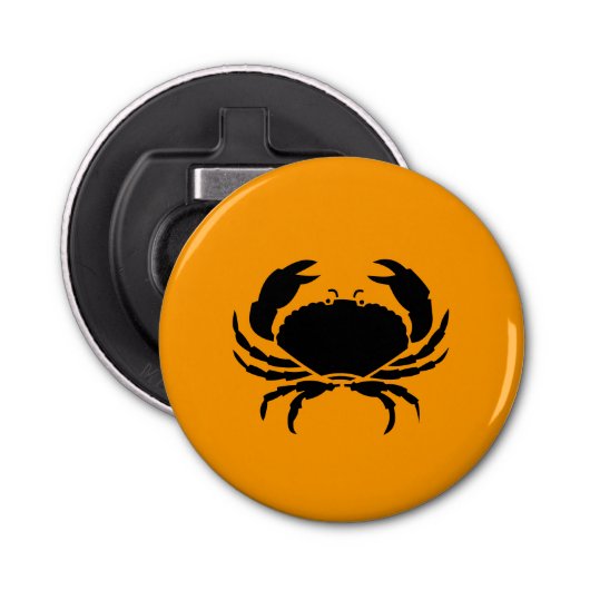 Décapsuleur Ocean Glow_Black sur le crabe orange (Devant)