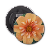 Décapsuleur Orange Collarette Dahlia Floral (Devant)