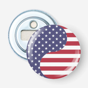 Décapsuleur Original USA patriotic Ying yang
