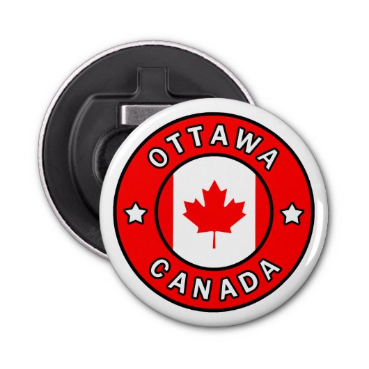 Décapsuleur Ottawa Canada (Devant)