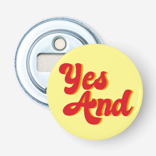 Décapsuleur Oui Et La Comédie improvisée (Devant)