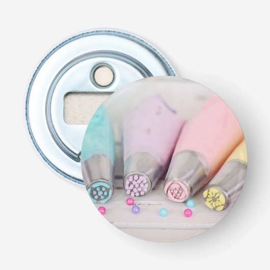 Décapsuleur Outils de décoration de gâteaux de couleur pastel  (Devant)