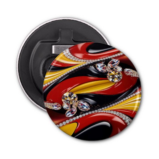 Décapsuleur Ouverture de bouteille avec Belge Colors Design (Devant)