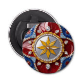 Décapsuleur Ouverture de bouteille avec design de couleurs col (Devant)