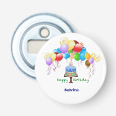 Décapsuleur Ouverture de bouteille d'anniversaire (Devant)