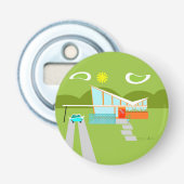 Décapsuleur Ouverture de bouteille de la maison de Palm Spring (Devant)